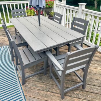 This Polywood Outdoor Dining Set Is the Best Patio Furniture I’ve Ever Bought
