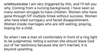 âWhy is a man so loud about issues that directly concern womenâs bodies and struggles?â