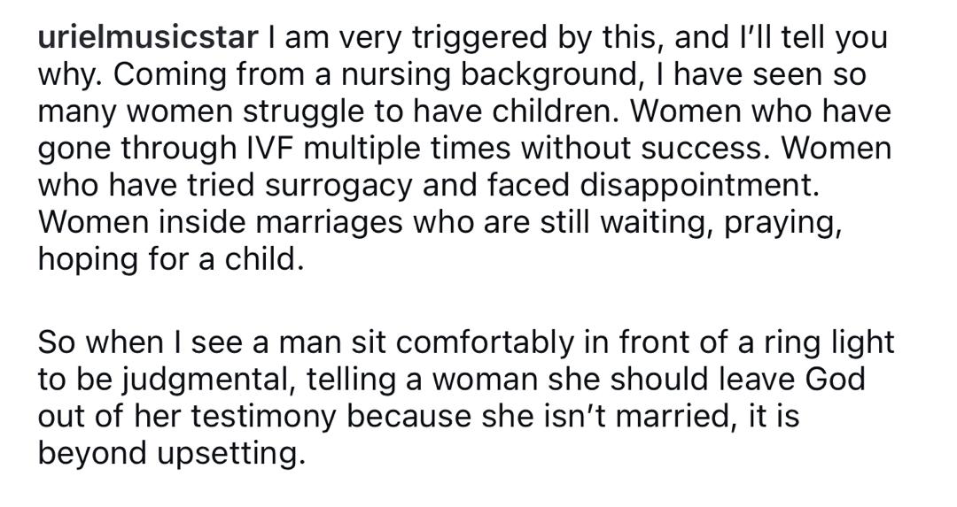 âWhy is a man so loud about issues that directly concern womenâs bodies and struggles?â