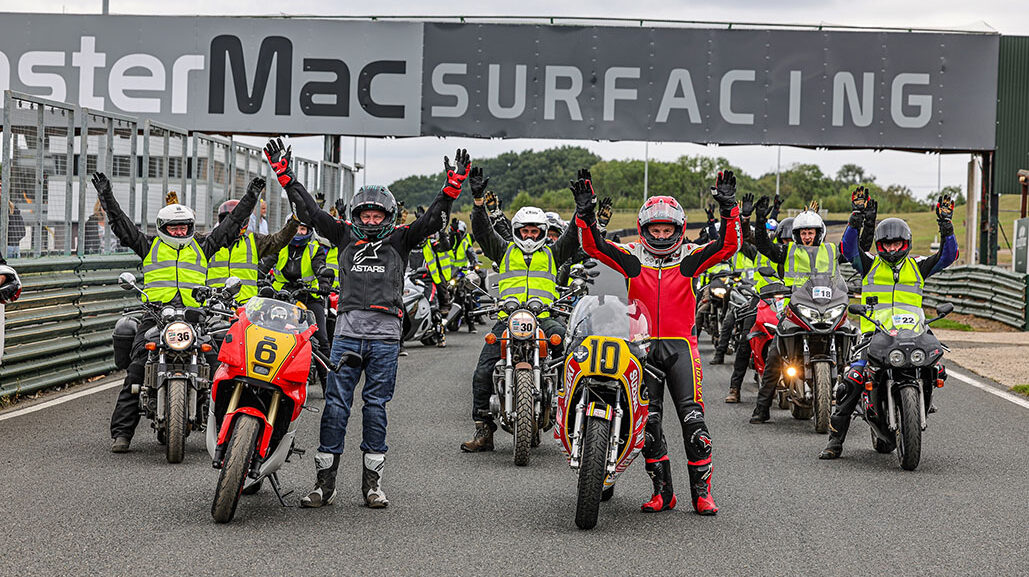 Randy reunited with Mallory Park ‘Race of the Year’ winning bike from 1980