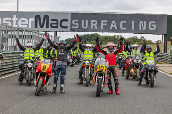 Randy reunited with Mallory Park ‘Race of the Year’ winning bike from 1980