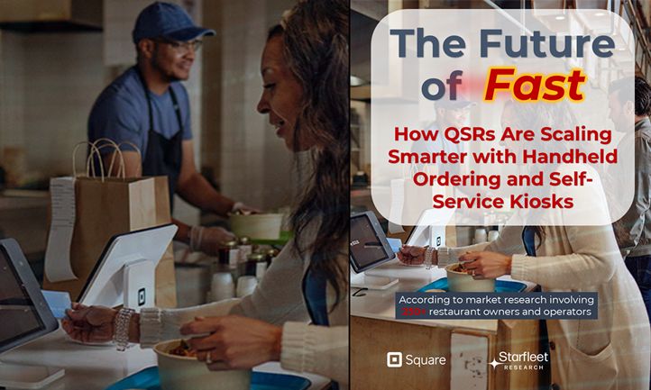 New Research Report Reveals How QSRs Are Driving Speed, Efficiency, and Profitability with Handheld Ordering and Self-Service Kiosks