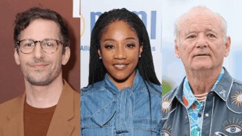 Andy Samberg Recalls Seeing Tiffany Haddish and Bill Murray “Freaking Like Junior High Students” at Golden Globes Party