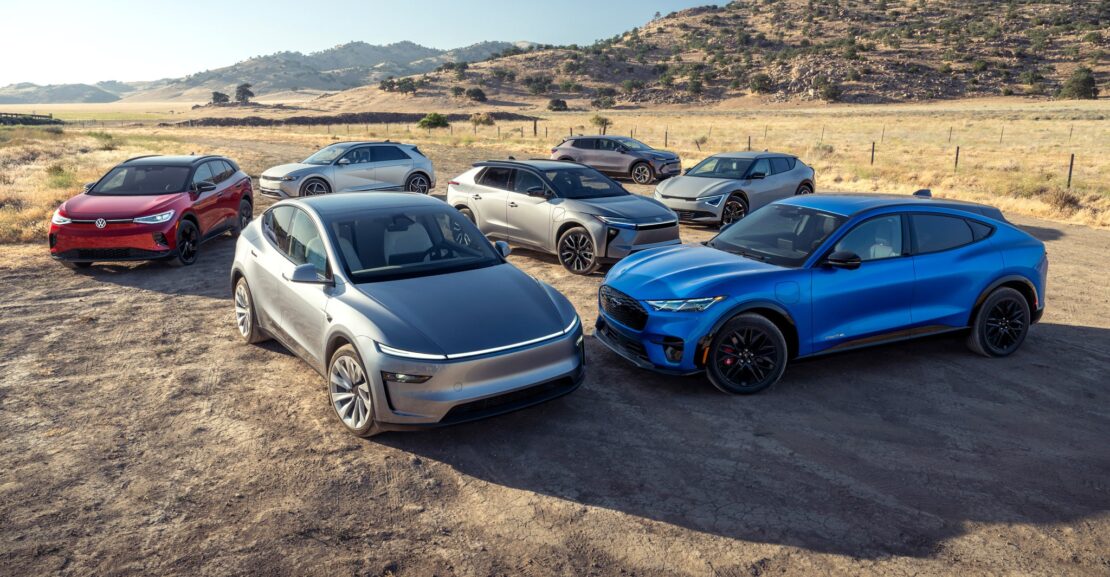 EV SUV Big Test! New Tesla Model Y vs. 6 Challengers (Only One Aced the Test)