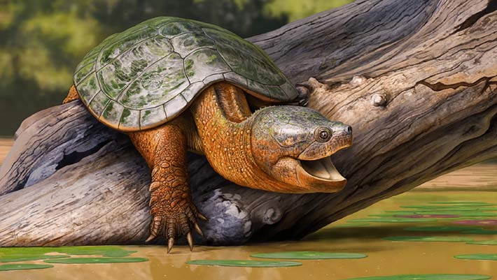 Newly-Discovered Freshwater Turtle Species Survived Dinosaur Extinction