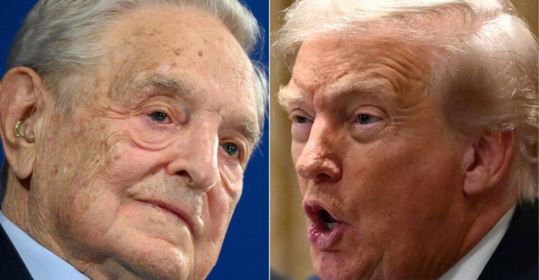Trump calls for George Soros and son to be charged over ‘violent protests’