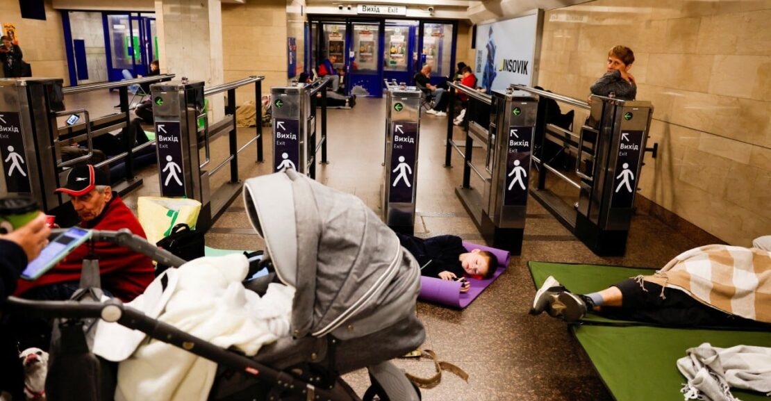 Ukraine capital hit by ‘massive’ Russian strikes as diplomatic efforts stall