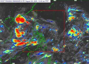 Tropical Depression Jacinto develops off Subic Bay
