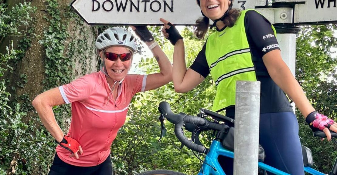 Charity Co-founder cycles length of Britain to support cancer patients
