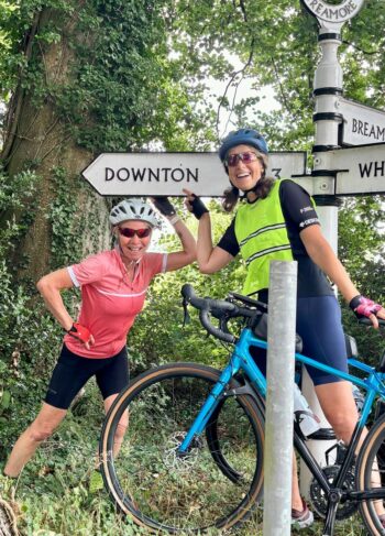 Charity Co-founder cycles length of Britain to support cancer patients