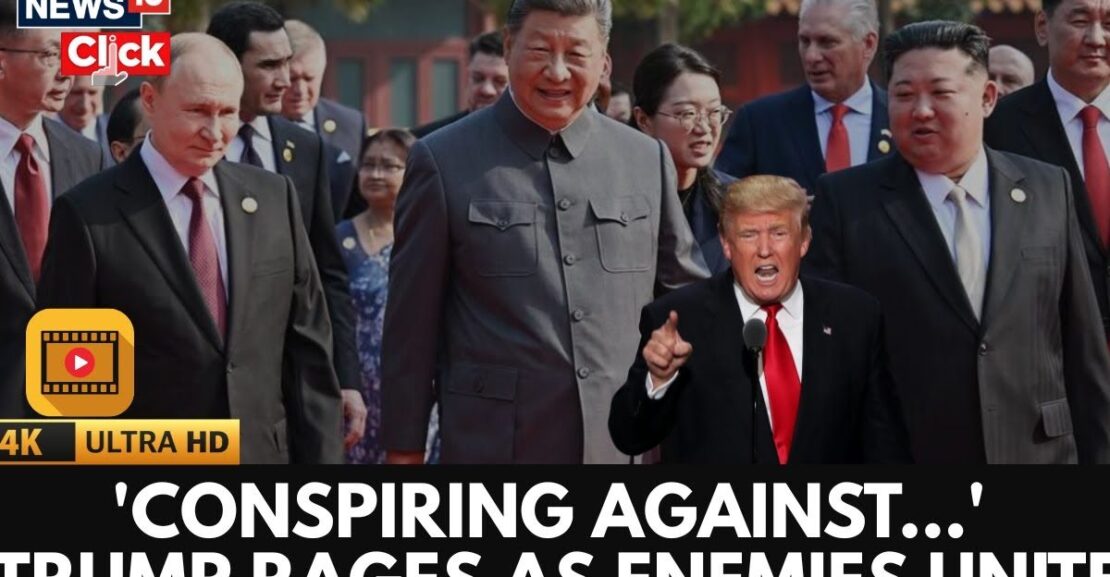 Trump Explodes Over China’s Military Parade: ‘Enemies Are Conspiring!’ | Xi Jinping | 4K | N18G