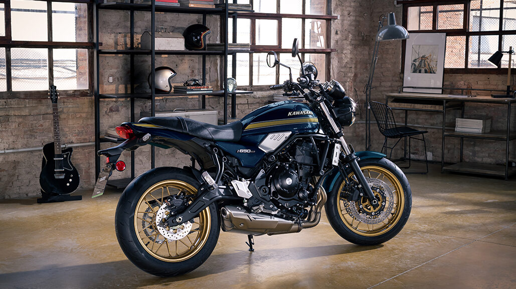 Kawasaki Z650RS boasts three new 2026 colours