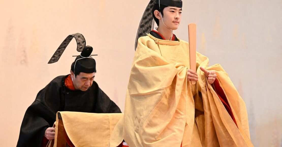 Male-only succession rules overshadow Japan prince’s coming-of-age