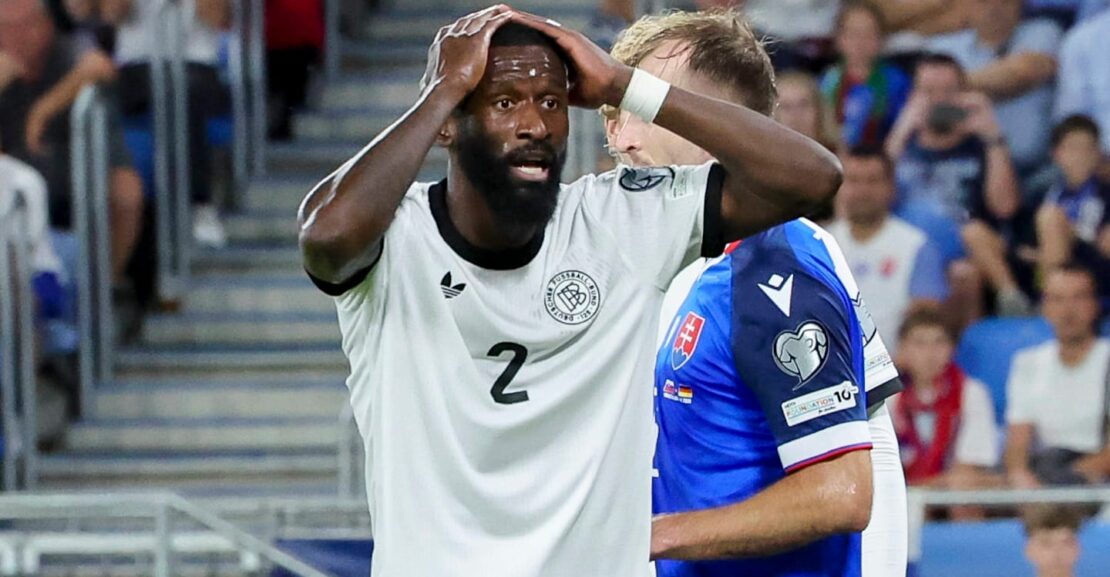 Antonio Rudiger Heavily Criticized By German Legend After His Nation’s Shock Loss to Slovakia