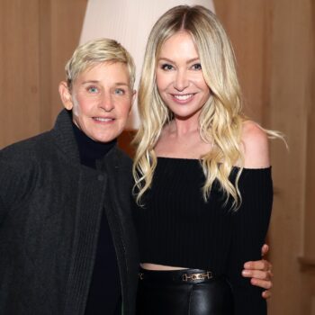 Ellen DeGeneres Debuts Darkest Hair Yet During Rare Public Outing