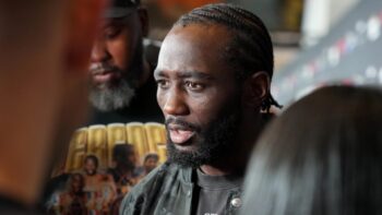 Terence Crawford responds to claims he has suffered injury days from huge Canelo Alvarez fight