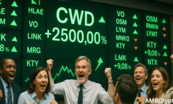 CWD stock rockets 2,500%! Nasdaq firm Caliber launches LINK digital asset treasury