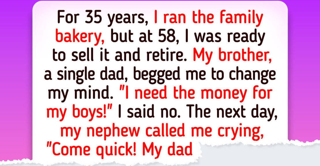 I Refuse to Postpone My Retirement Just Because My Brother Wants a Safety Net