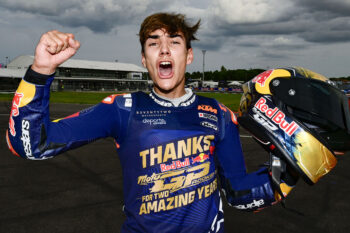 Brian Uriarte takes stunning Misano Race win and Red Bull Rookies Cup 2025