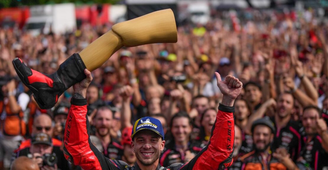 MotoGP: Brilliant Bezzecchi completes perfect Saturday as Marc Marquez crashes out in Misano