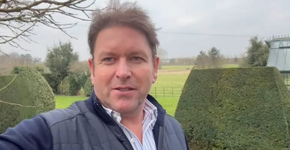 James Martin ‘very happy’ with new girlfriend Louise Davies as he prepares for big change