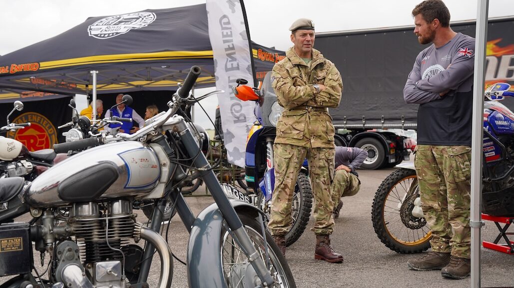Royal Enfield proud to announce partnership with the British Army