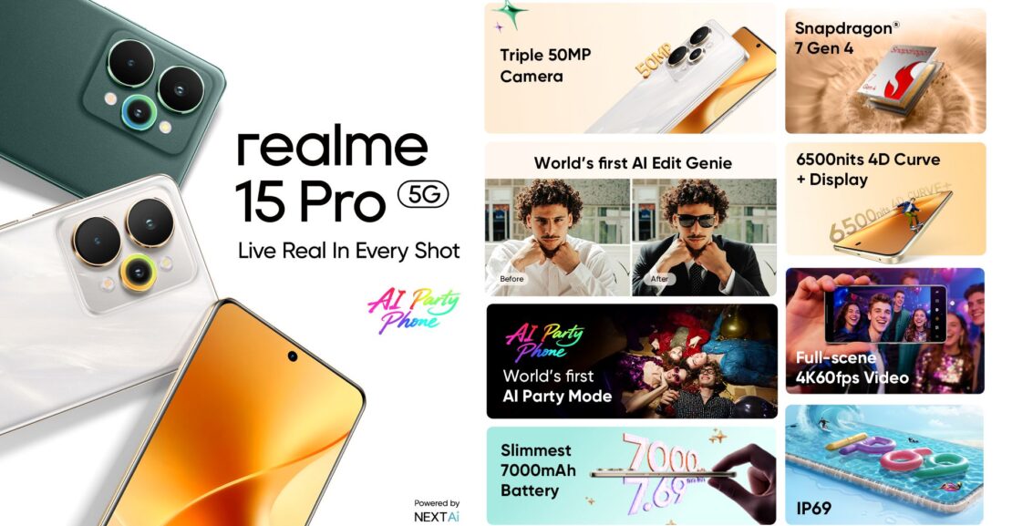realme Launches realme 15 Series in Malaysia: The AI Party Phone with Next-Level Imaging and Performance