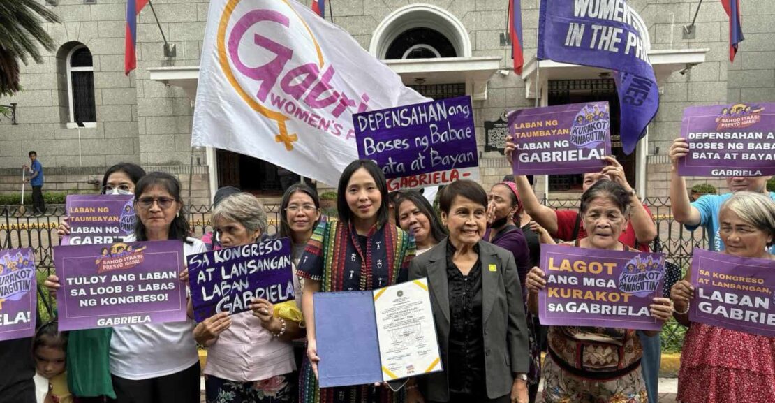 Gabriela gets 64th House seat for party list groups