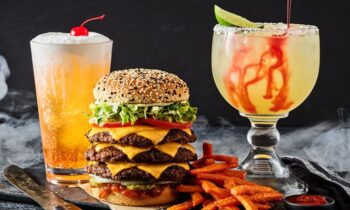Red Robin Conjures Up a Hauntingly Big Burger and Wicked New Margarita for Spooky Season