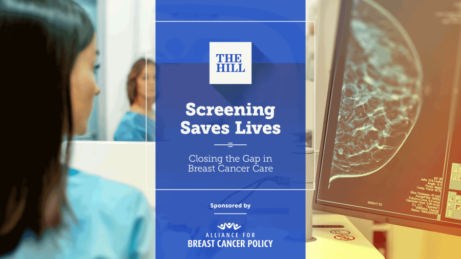 Watch live: Screening Saves Lives — Closing the Gap in Breast Cancer Care