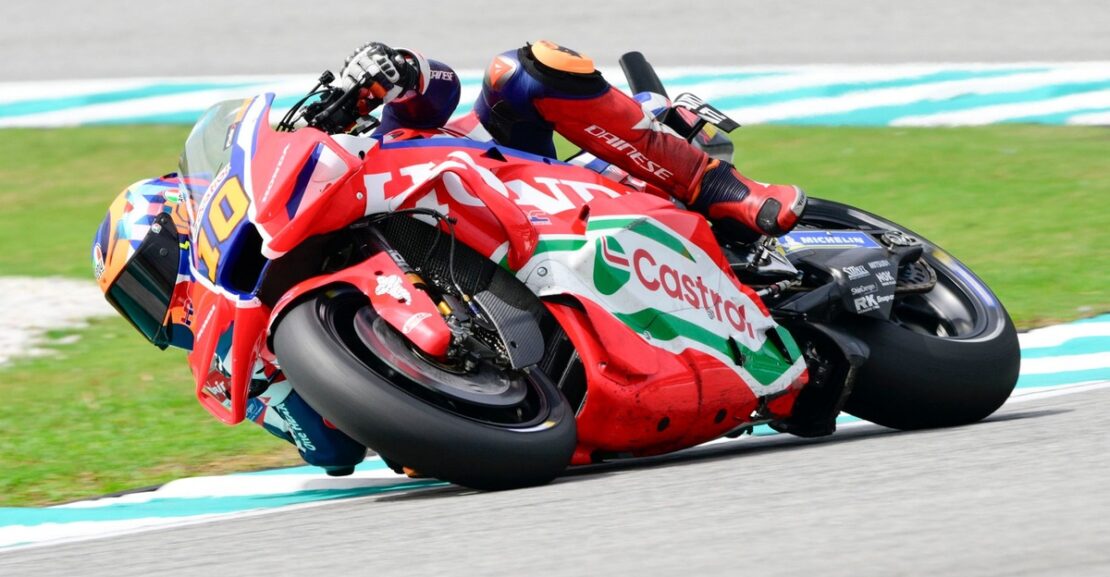 Luca Marini’s first 2025 MotoGP crash caused by being “too clean”