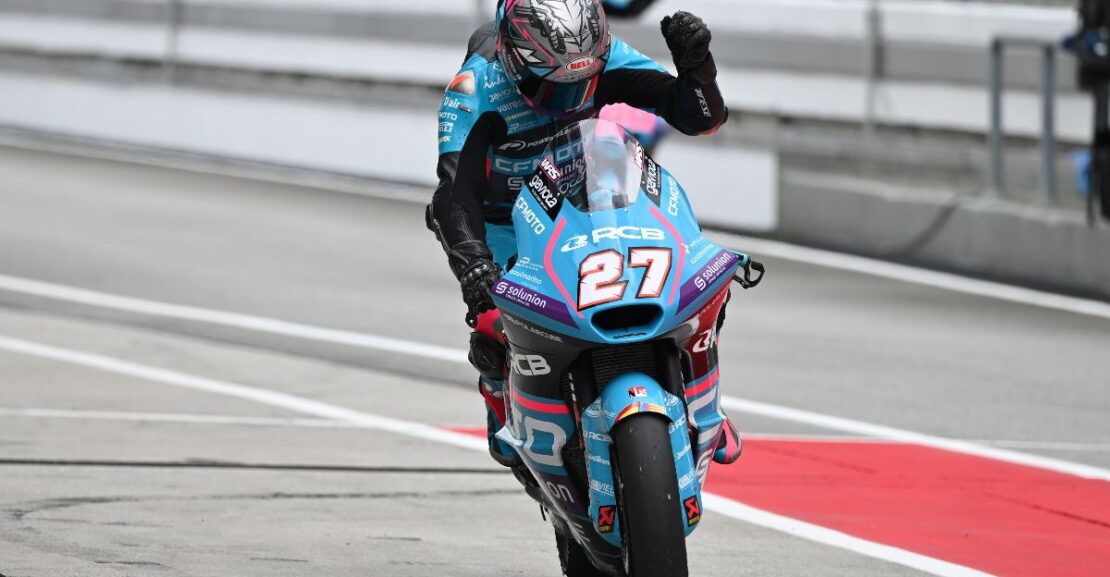 Moto2: Holgado pulls the pin for pole as Gonzalez and Moreira clash