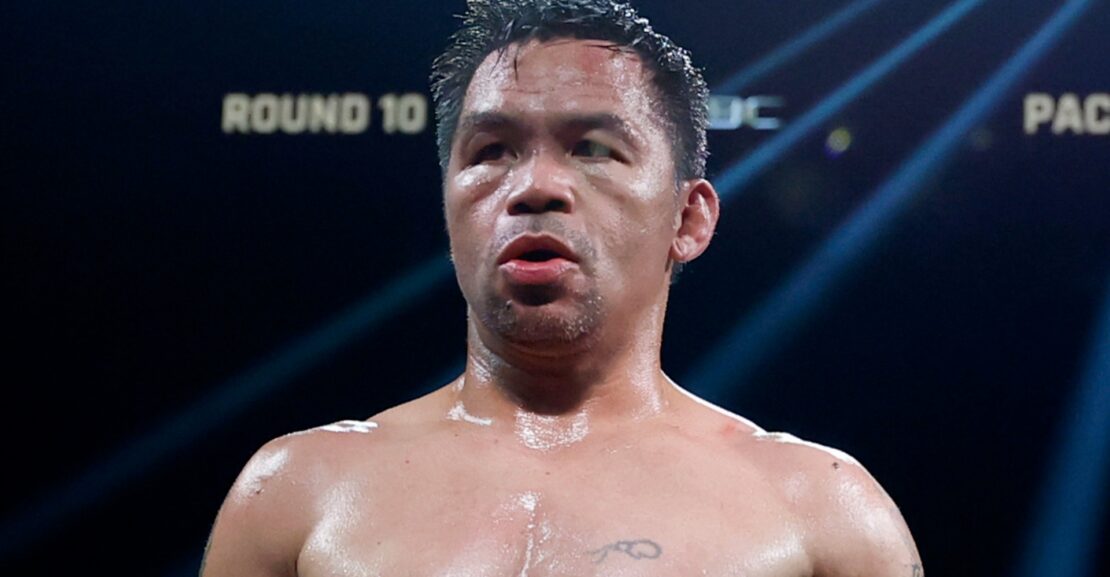 Report: Manny Pacquiao in talks to face WBA welterweight champ in targeted January boxing return