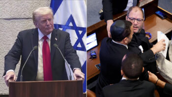 “Recognize Palestine”: Israeli Knesset Member Ofer Cassif on Protesting Trump, Netanyahu Speeches