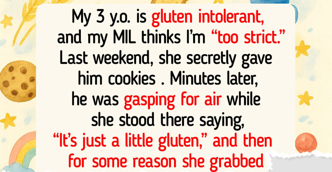 My MIL Refused to Believe in My Son’s Gluten Allergy