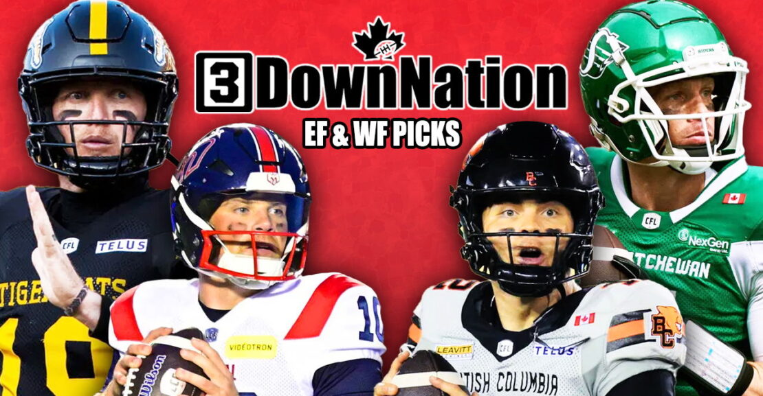 3DownNation CFL picks straight-up & against the spread: East & West Finals