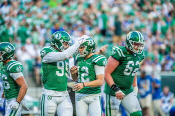 Healthy Saskatchewan Roughriders reinsert eight starters, kicker Brett Lauther for West Final