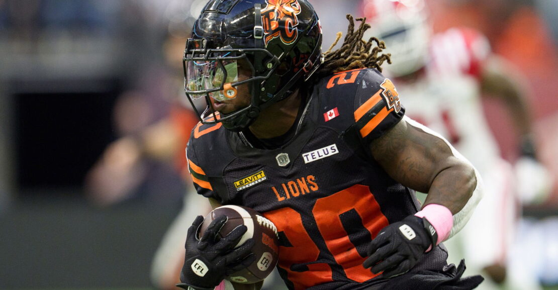B.C. Lions’ RB James Butler still game-time decision for West Final