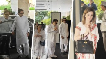 Zarine Khan Prayer Meet: Zayed Khan With Father Sanjay Khan, Sussanne Khan, Farah Khan Ali, Simone Arora, Other Celebs Attend