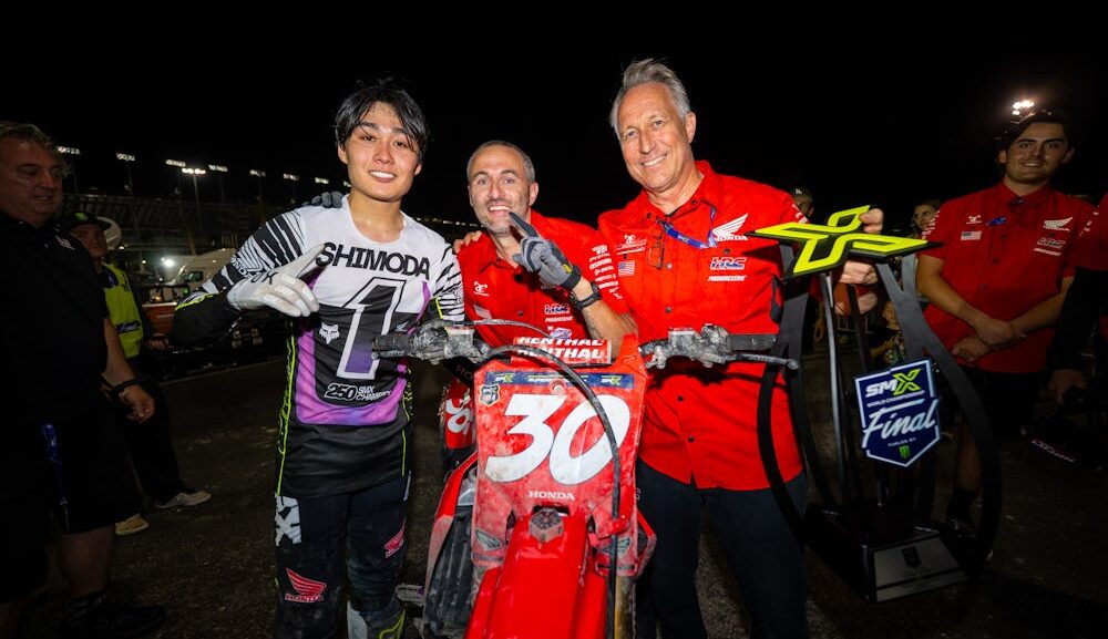 Jo Shimoda Set to Return to Honda HRC Progressive for 2026 SuperMotocross Season