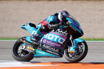 Moto2: Moreira Q1-bound in Valencia as Holgado sets the pace