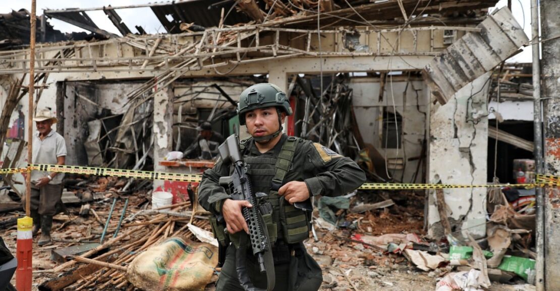 7 children killed in air strike against Colombia rebel group, officials say