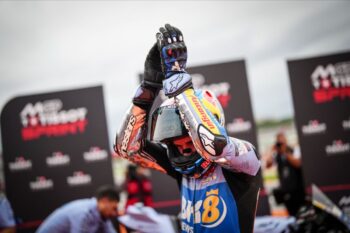 MotoGP: Alex Marquez resists Acosta for Sprint victory in Valencia