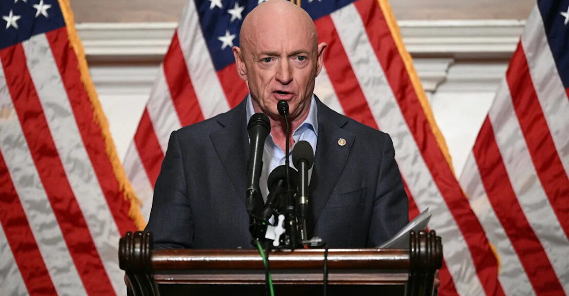 ‘Keep your mouth shut.’ Mark Kelly hits back at Trump, Pentagon investigation