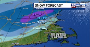 New map shows shift in expected snow totals for Massachusetts