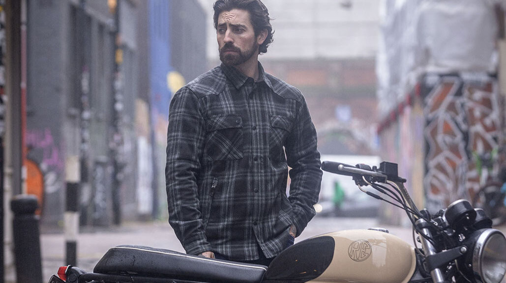 Oxford Men’s Kickback 3.0 Motorcycle Riding Shirt Feature