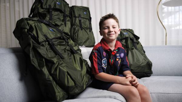 Darcy, 8, decided he wanted to help homeless people. And he did