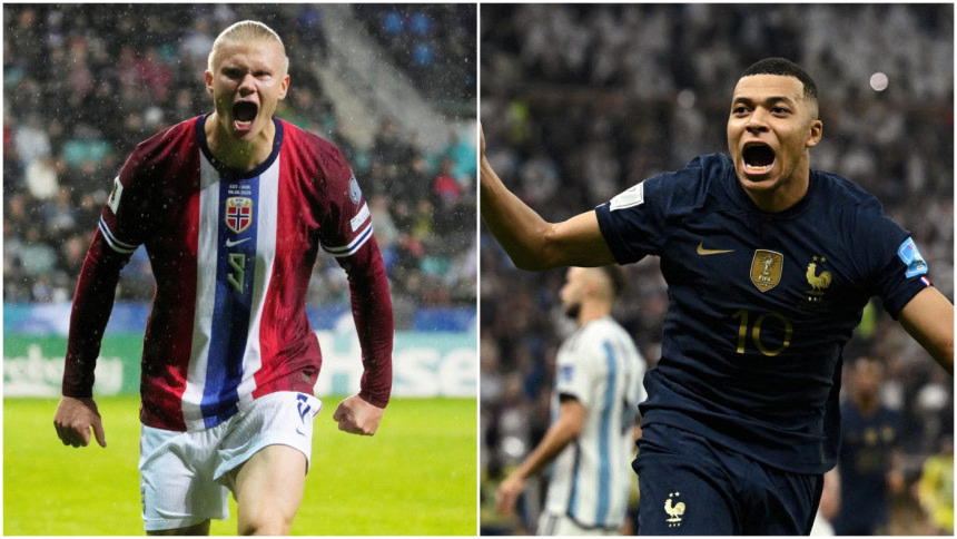 France coach Deschamps excited by Mbappe-Haaland clash at World Cup