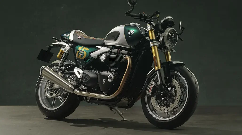 Triumph Reveals Speed Twin 1200 Cafe Racer DGR Edition