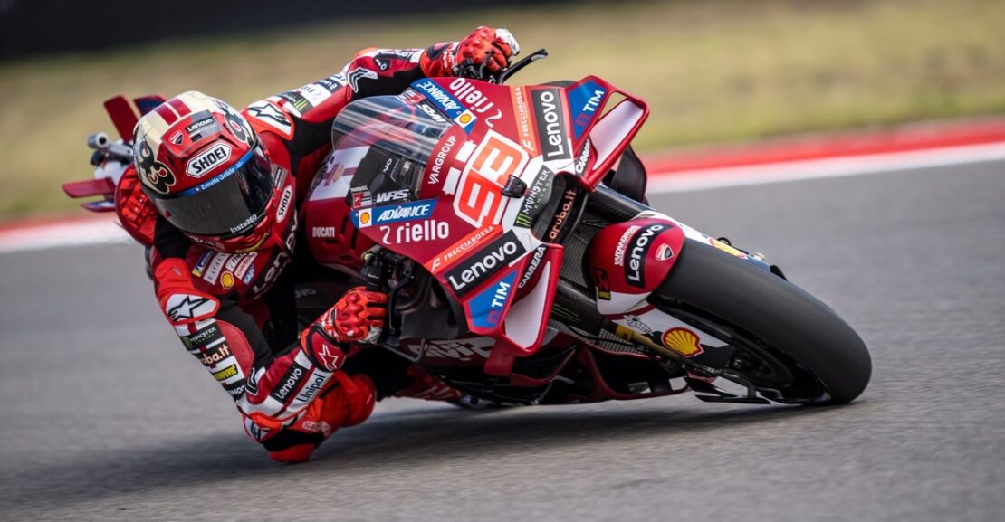 MotoGP United States GP: Marc Marquez leads the way in practice